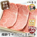 【ふるさと納税】とび 飛騨牛 サーロイン ステーキ 3枚 750g≪冷凍≫ 白木箱入 とび牛 黒毛和牛 肉 牛肉 飛騨高山 高級部位 トビ A5 ランク 5等級ギフト 贈答用 お中元 お歳暮 お祝い お礼 箱入り 熨斗 のし お歳暮 御歳暮 肉の匠家 e506 100000円･･･