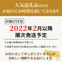 【ふるさと納税】【2022年2月以降発送】飛騨牛 A5 肩ロースすきやき・しゃぶしゃぶ用 500g 黒毛和牛 肉 牛肉 飛騨高山 すき焼き　熨斗 のし 高級　b560 20000円･･･ 画像1