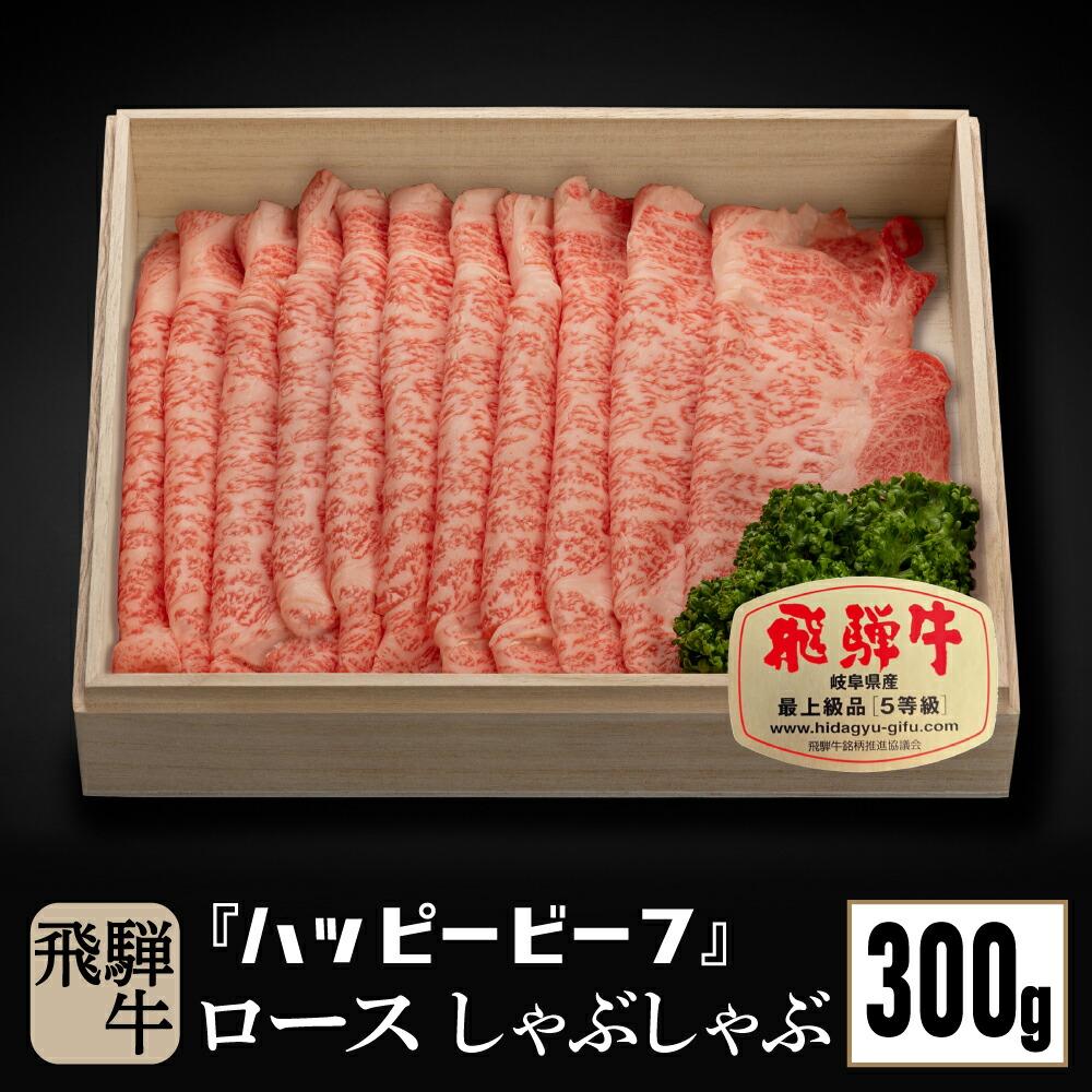 飛騨牛 【ふるさと納税】飛騨牛 A5等級 ロース 300g しゃぶしゃぶ 飛騨牛 ブランド牛 A5ランク ハッピープラス 飛騨高山 TR4082