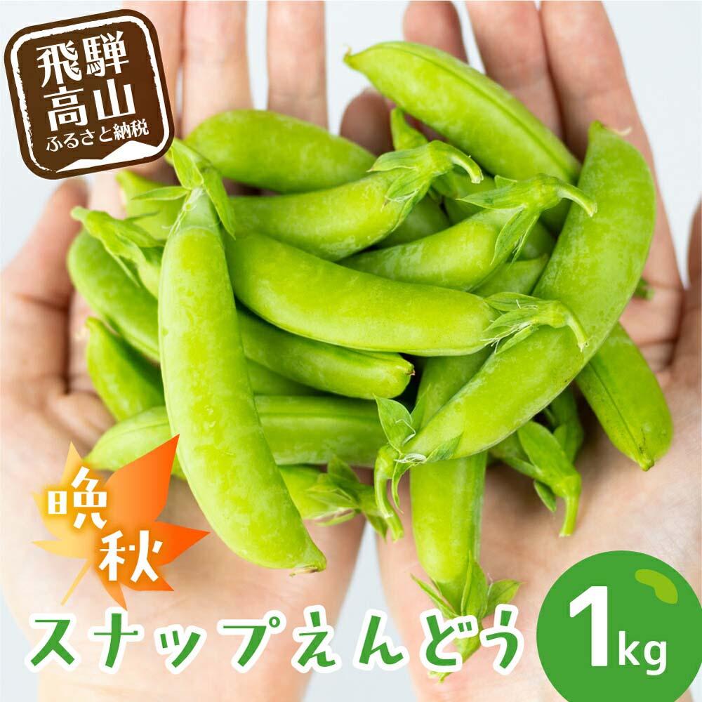 [数量限定] ≪10月頃より発送開始≫ 飛騨高山産 希少!晩秋すくなスナッピー1kg ( スナップえんどう ) 野菜 旬 新鮮 産地直送 期間限定 飛騨 高山 エンドウ 豆 スナックエンドウ えんどう豆 秋野菜 飛騨高山 宿儺さま