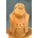 【ふるさと納税】【数量限定】飛騨一位一刀彫 気楽坊(大) | 伝統工芸品 いちい イチイ 一位一刀彫 一位一刀 一刀彫 工芸品 縁起物 品 置物 木彫り 飛騨高山 吉野彫刻所 MC033