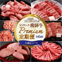 【ふるさと納税】天狗総本店 A5飛騨牛 定期便 全6回 約3.5kg ( 400g 以上 × 6ヶ月 ) ( 焼肉 すき焼き しゃぶしゃぶ ステーキ ) | 牛...