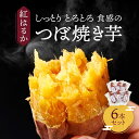 【ふるさと納税】【紅はるか】しっとりトロトロ食感のつぼ焼き芋6本セット | 芋 焼き芋 スイーツ とろとろ ねっとり 甘い おいしい 飛騨高山 株式会社ステキクリエーション NJ003 | 焼き芋 いも さつまいも 野菜 やさい 食品 人気 おすすめ 送料無料