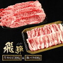 【ふるさと納税】飛騨牛 カルビ300g & 飛騨豚 バラ400g | 食べ比べ セット 焼肉 国産牛 飛騨高山 人気 おいしい ファミリーストアさとう CY04...