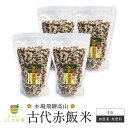 【ふるさと納税】古代赤飯米 150g×4袋 | 古代米 赤飯 黒米 もち米 農薬不使用 飛騨高山 よしま農園 CK018