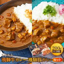 【ふるさと納税】レトルトカレー 飛騨牛カレー・飛騨豚カレーセット 200g×6〜20箱 | 内容量が選べる セット 詰め合わせ ビーフカレー ポークカレー ご当...