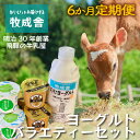 【ふるさと納税】【6か月定期便】牧成舎のヨーグルト3種食べくらべセット|ヨーグルト 乳製品 デザート 朝食 食生活 牧成舎DF213