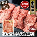【ふるさと納税】飛騨牛 切り落とし 300g 発送月が選べる 定期便全4回 | みすじ ウデ すき焼き しゃぶしゃぶ 希少部位 和牛 国産牛 冷凍 飛騨高山 飛騨牛のこもり FC007MP