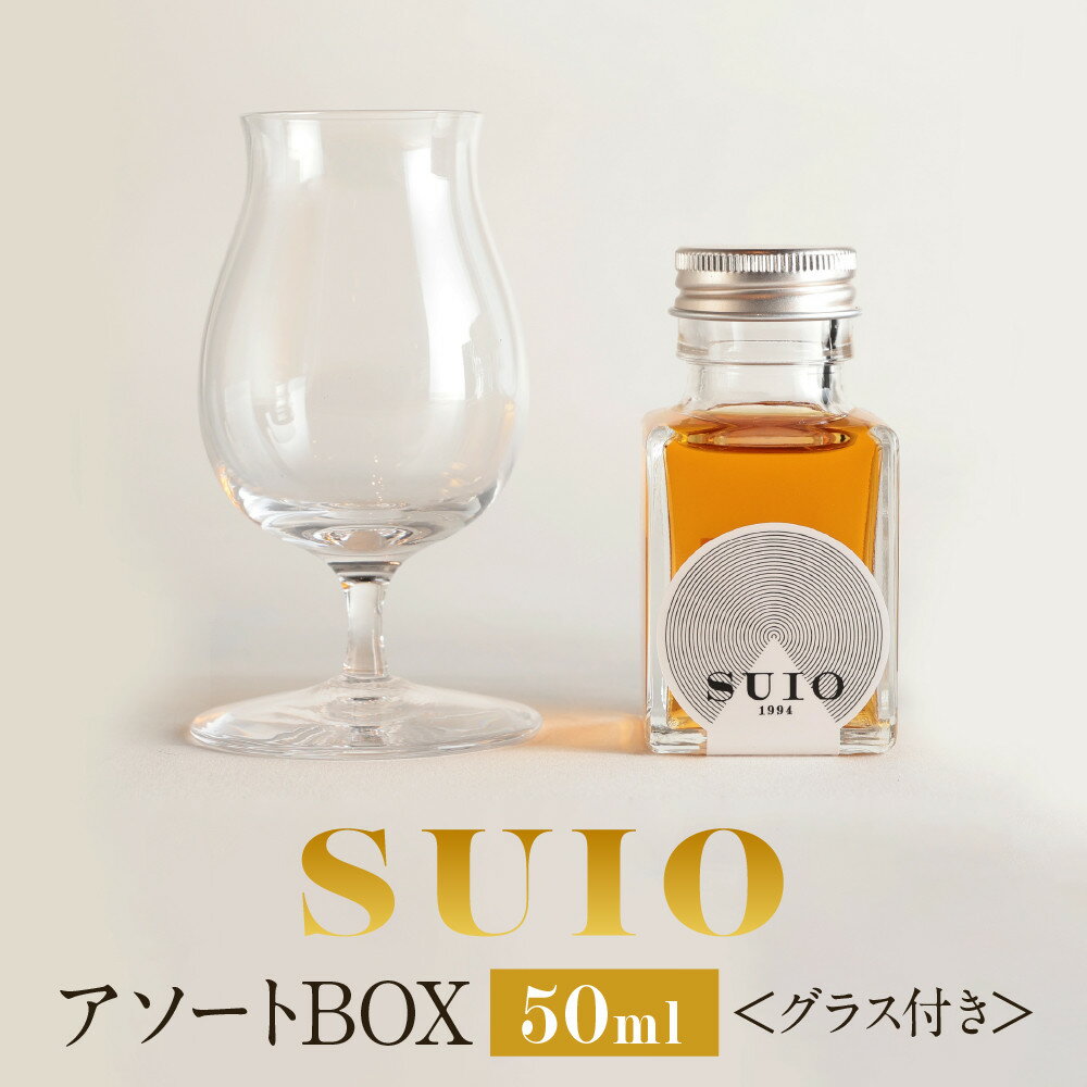 【ふるさと納税】SUIO アソートBOX 50ml グラス付き|日本酒 お酒 地酒 優勝 最高賞 ギフト 飛騨高山 平田酒造場 LP005