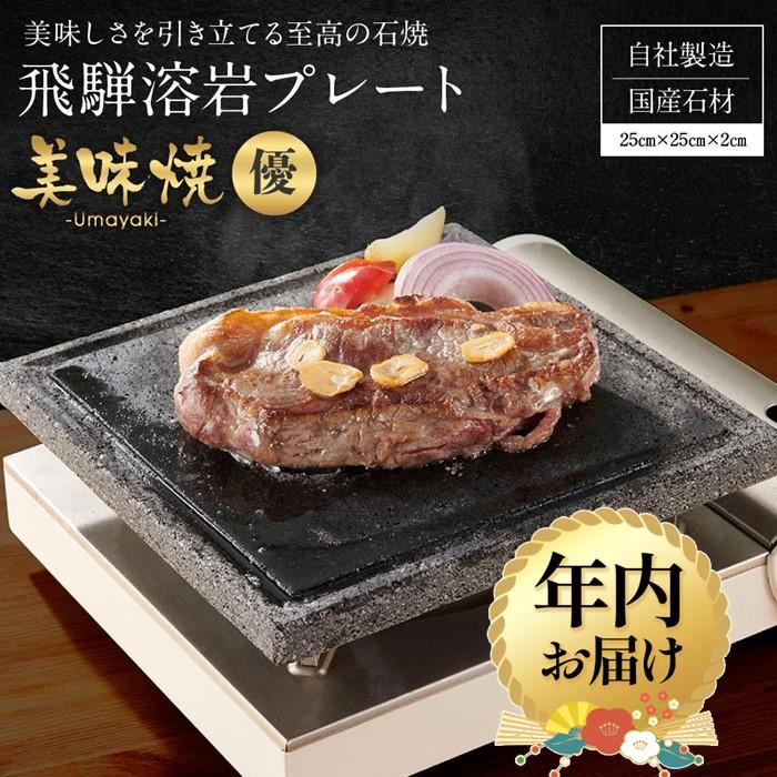 【ふるさと納税】【年内配送が選べる】【飛騨溶岩プレート】美味焼【優】| 発送時期が選べる 年内発送 ..