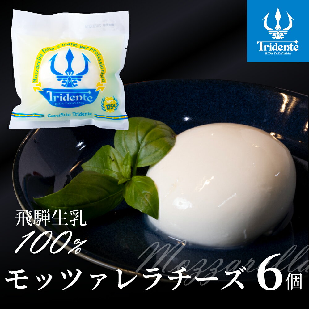 15位! 口コミ数「0件」評価「0」モッツァレラチーズ （1個125g）6個 セット チーズ モッツァレラ 冷蔵 個包装 カプレーゼ パスタ ピザ 前菜 サラダ 新鮮 生乳 国･･･ 