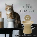 4位! 口コミ数「0件」評価「0」【美濃焼】 ネコ用 フードボウル CHALICE / food bowl(tonoko砥粉) / &CAT【アペックスハート】 フードボウル･･･ 