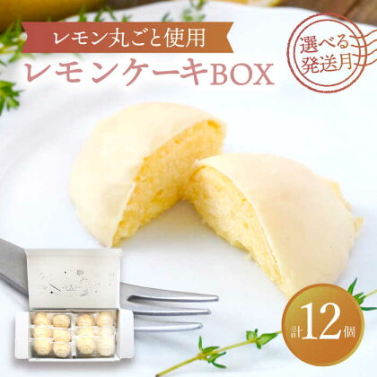 【選べる発送月】 レモンケーキBOX（12個入）【ルポ】≪多治見市≫ 洋菓子 スイーツ ギフト [TBN009]