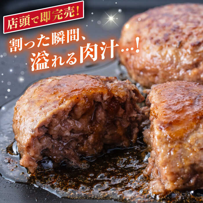 【ふるさと納税】ハンバーグ 飛騨牛 A5ランク 100％ 手作り 粗挽き（150g×6個）【黒家】《多治見市》国産 黒毛和牛 冷凍 牛肉 人気 [TDI001]