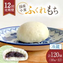 【ふるさと納税】【12回定期便】 国産 小麦の ふくれもち （ 冷蔵 ） 計120個 【ひとてま屋】 [TDS004]