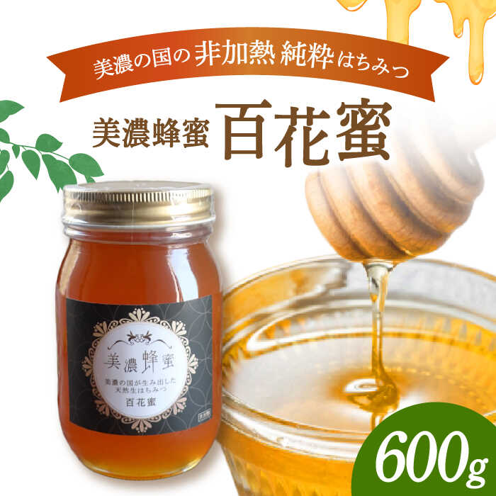 26位! 口コミ数「0件」評価「0」美濃蜂蜜 百花蜜 600g 【マンモスハウス合同会社】 はちみつ 非加熱 国産 [TEW004]