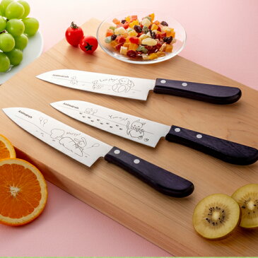 【ふるさと納税】H18-17 Animarch 三徳包丁 3本セット(ねこ、いぬ、うさぎ)