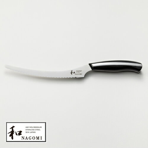 H25-108ケーキナイフ 440C （刃渡り155mm） ～明治6年創業 三星刃物 高品質 小型 ナイフ～
