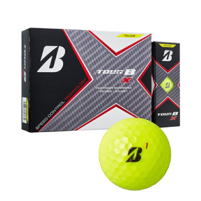 【ふるさと納税】TOUR B X イエロー 1ダース (ゴルフボール / ブリヂストン・スポーツ) T18-05
