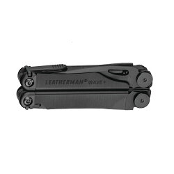 【ふるさと納税】LEATHERMAN×はもみんコラボ WAVE+ Black H74-12 ～ウェーブ プライヤー型マルチツールで世界一の累計販売数 アウトドア 補修作業 携帯工具 プロ仕様 ロック機能 カッター ナイフ はさみ ノコギリ やすり ドライバー 日常使い ワーク レスキュー･･･ 画像2