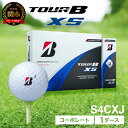 【ふるさと納税】【2024年モデル】ゴルフボール TOUR B XS コーポレートカラー（ホワイト） 1ダース ～ブリヂストン ツアービー～