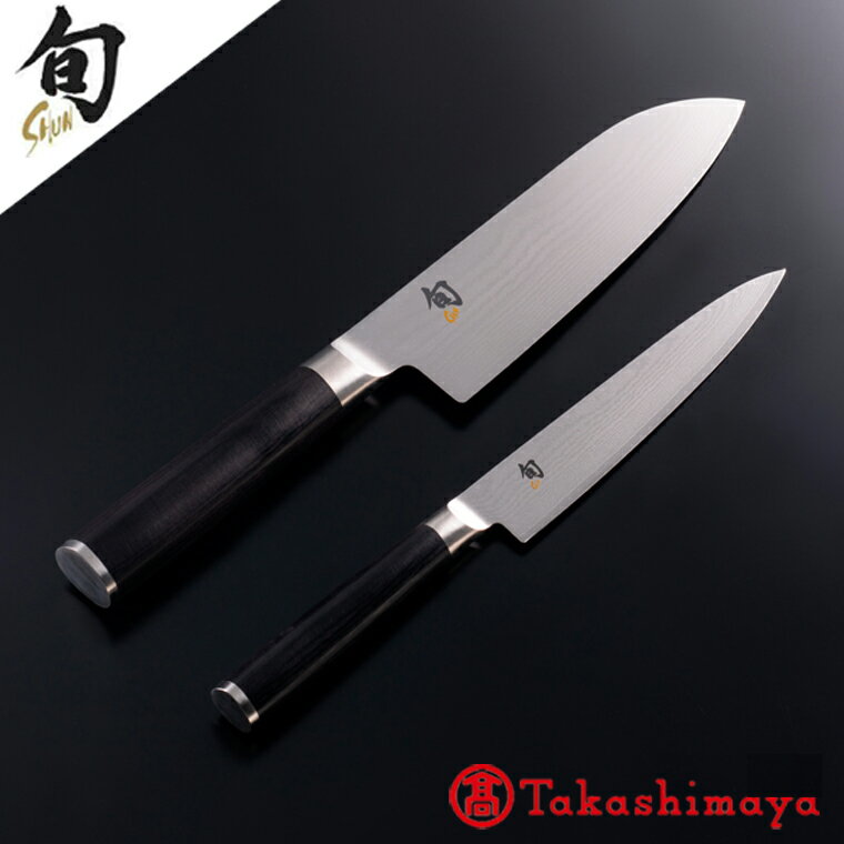 3位! 口コミ数「0件」評価「0」【59E0494】〈貝印〉旬Shun Classic 2本セットB （三徳包丁 175mm＆ユーティリティナイフ 150mm）