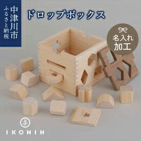 1位! 口コミ数「1件」評価「5」【名入り】IKONIH ドロップボックス　【玩具・おもちゃ】　お届け：入金確認から2週間以内