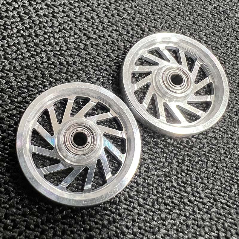 【ふるさと納税】タミヤ ミニ四駆用 ベアリングアルミローラー（切削加工品）アルミローラーセット 19mm H795262 ミニ四駆 アルミローラー 東原工業所 岐阜県 中津川市 F4N-1893