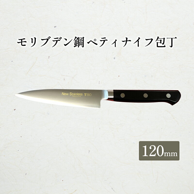 【ふるさと納税】T80シリーズペティナイフ120mm　【 キッチン用品 包丁 キッチン雑貨 調理器具 錆びにくい 手に馴染む 料理 調理 】