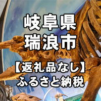 岐阜県瑞浪市への寄付(返礼品はありません)