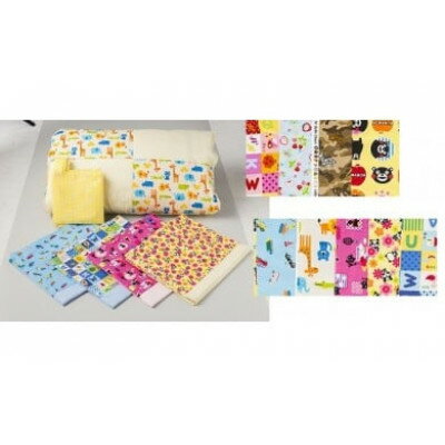 【ふるさと納税】小川ふとん店オリジナルお昼寝敷きふとん(カバー式)バック付き3点セット (柄:はたらく車)【1490994】 [3]