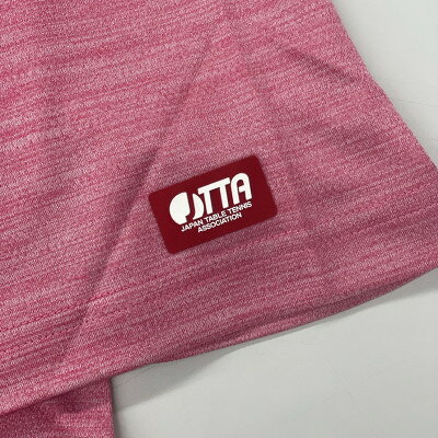 【ふるさと納税】JTTA公認　卓球ユニフォーム【男女兼用(ドライ):Mサイズ】ねこ　ピンク【1511146】