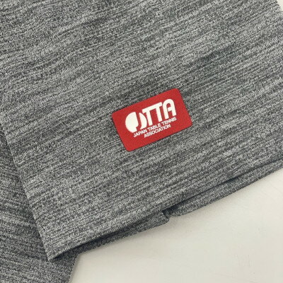 【ふるさと納税】JTTA公認　卓球ユニフォーム【男女兼用(ドライ):Lサイズ】ねこ　チャコール【1514357】