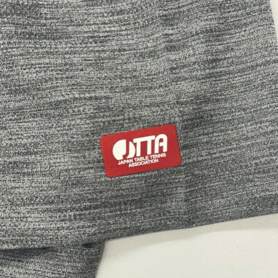 【ふるさと納税】JTTA公認 卓球ユニフォーム【男女兼用(ドライ):Lサイズ】うさぎ チャコール【1514422】