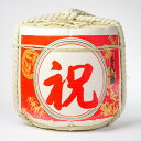 【ふるさと納税】【祝】菰樽 樽酒1斗 佳撰・芳麗千代菊 菰上底 (内容量:9L/容器:18L)【配送不可地域:離島・北海道・沖縄県】【1565294】