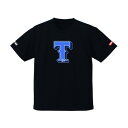 【ふるさと納税】JTTA公認 卓球ユニフォーム【男女兼用(ドライ):Lサイズ】アルファベット T ブラック【1566756】