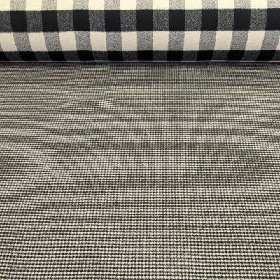 【ふるさと納税】白黒リバー(生地)120cm×3m【1573445】