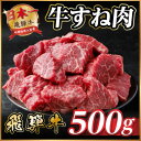 【ふるさと納税】飛騨牛 牛すね肉 角切り 約500g 訳あり【冷蔵便】A4〜A5等級【配送不可地域:離島】【1634640】