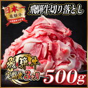 【ふるさと納税】【毎月定期便】飛騨牛 切り落とし 約500g【冷蔵便】全3回【配送不可地域:離島】【4055013】