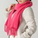 【ふるさと納税】大判カシミヤマフラー(ホットピンク) 【ふるさと納税】大判カシミヤマフラー(ホットピンク)