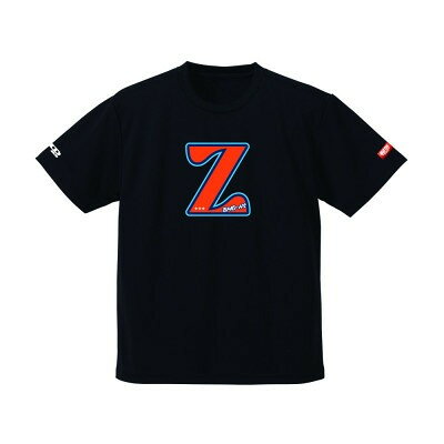 JTTA公認 卓球ユニフォーム【男女兼用(ドライ):XXLサイズ】アルファベット Z ブラック【1781111】