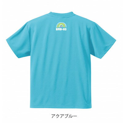 【ふるさと納税】JTTA公認　卓球ユニフォーム【男女兼用(ドライ):Lサイズ】ネバーバックダウンB　アクアブルー【1658112】
