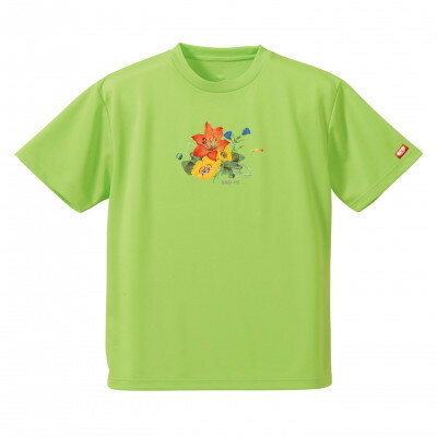 【ふるさと納税】JTTA公認 卓球ユニフォーム【男女兼用(ドライ):160サイズ】フラワー ライム【1667809】