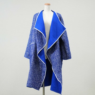 リバーシブルコート[青]