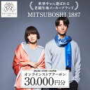 【ふるさと納税】【MITSUBOSHI 1887】オンラインストアクーポン(30,000円分)_ クーポン 30000円分 ファッション アパレル ウール シル...