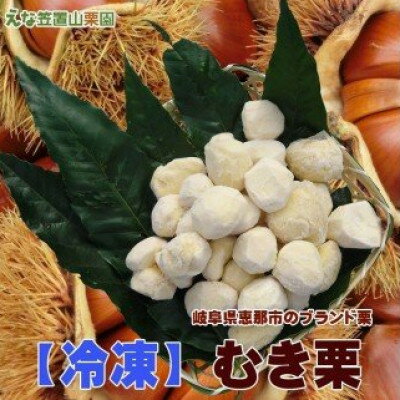 【ふるさと納税】冷凍むき栗　えな笠置山栗園産日本栗　250g×4パック【配送不可地域：離島】【1337825】