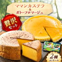 【ふるさと納税】ママンセットA / ガトーフロマージュ ママンカステラ チーズケーキ ケーキ スイーツ デザート おかし お菓子 おやつ お取り寄せ プレゼント...