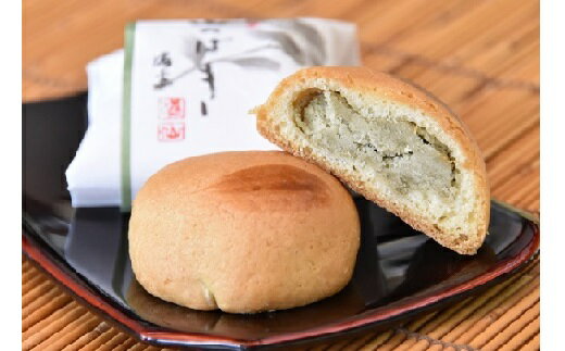 【ふるさと納税】山つばき（18個入り） ｜和菓子処 満つ葉 焼き菓子 抹茶餡 詰め合わせ 送料無料 M14S64