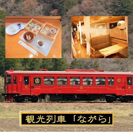 【ふるさと納税】観光列車「 ながら 」ランチ プラン 予約券（乗車券）（ペア）｜長良川鉄道 送料無料 M144S05