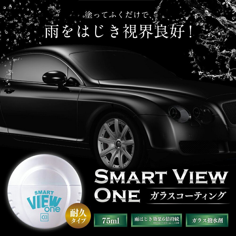【ふるさと納税】ガラスコーティング 【スマートビューONE耐久タイプ】 | フルータス シーシーアイ メンテナンス 車 カー用品 車用品 愛車 自動車 岐阜県 美濃加茂市 送料無料 M08S60
